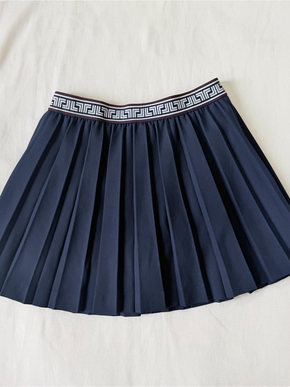 Tori Burch Sport Womens pleated Skirt tennis skort built in shorts golf navy XS